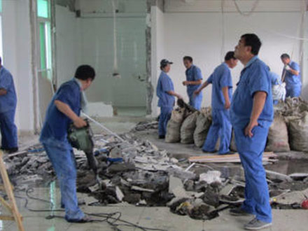 室內(nèi)拆除垃圾清運(yùn)